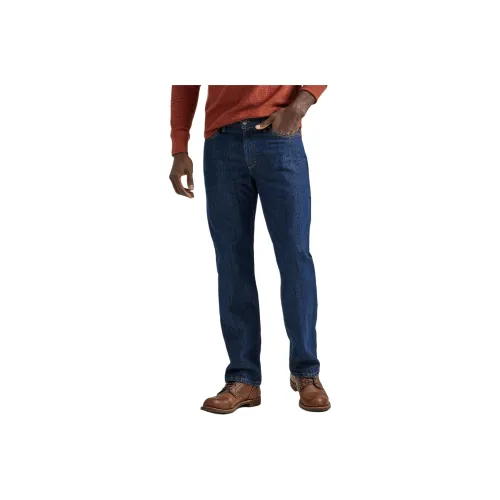 Lee совместный бренд модель Джинсы Мужские Предварительно промытые Черный перец