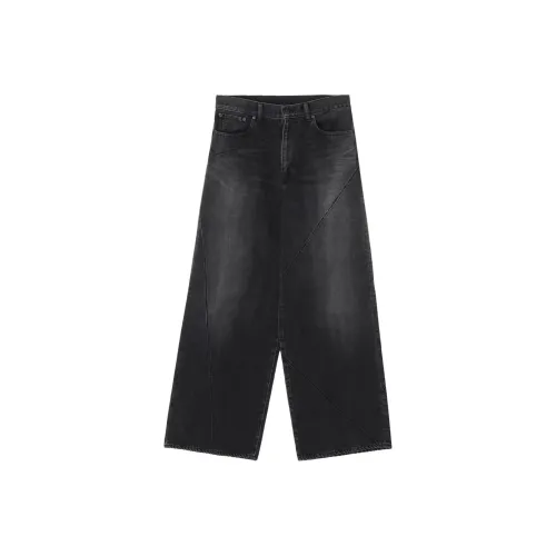 Yohji Yamamoto MINEDENIM Co Branded Edition Черные Унисекс Джинсы