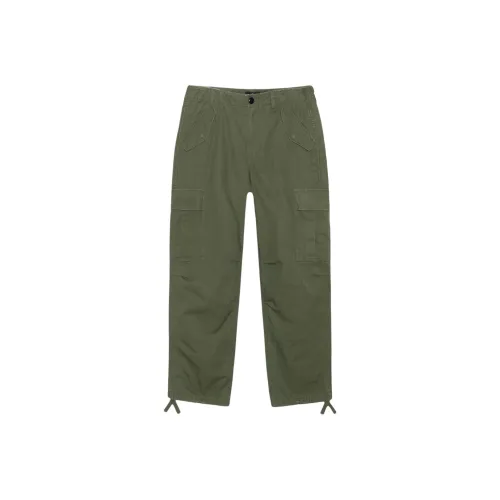 Stussy SS25 Оливково-зеленый Унисекс Повседневные брюки