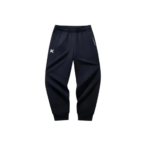 ANTA Basketball Collection Вязаные тренировочные брюки Мужские Основной черный