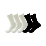 5 пар (3 кремовых + 2 черных)
