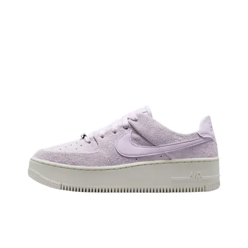 Nike Air Force 1 Low Топ Скейтборд Кроссовки Женские Виноградный Фиолетовый