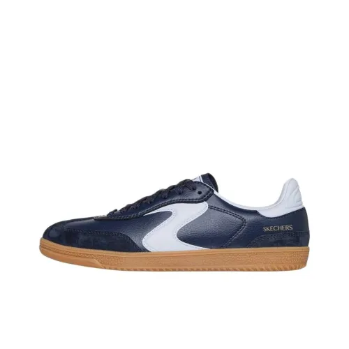 Skechers Hotshot Low Топ Скейтборд Кроссовки Женские Темно-синие