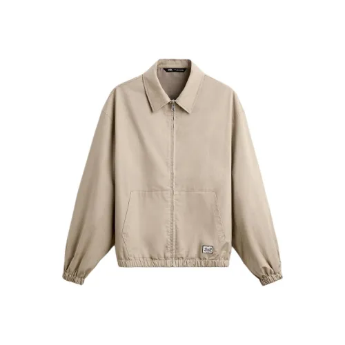 ZARA Белый Мужской Куртки