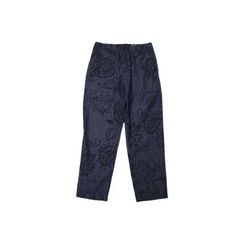 Engineered Garments Collaboration Повседневные брюки Мужские Синие