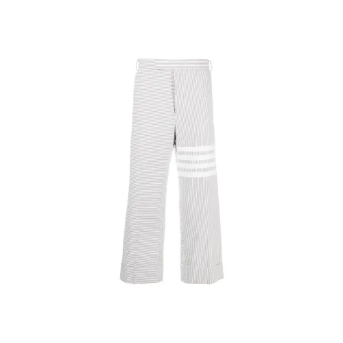 THOM BROWNE Белые Мужские Повседневные Штаны