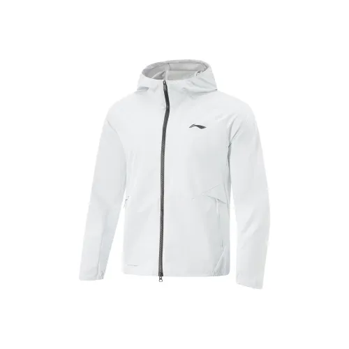 LINING RUNNING Collection Тренчкот Мужской Стандартный Белый