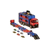 Красный складной катапультный дорожный автомобиль-6 из сплава, маленький автомобиль