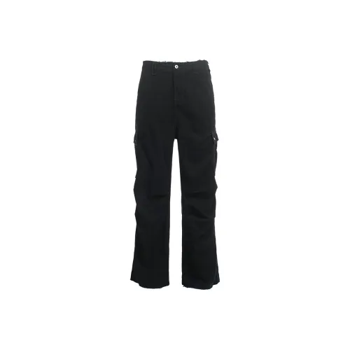 11ESTRANGER Карго-брюки Унисекс Черные