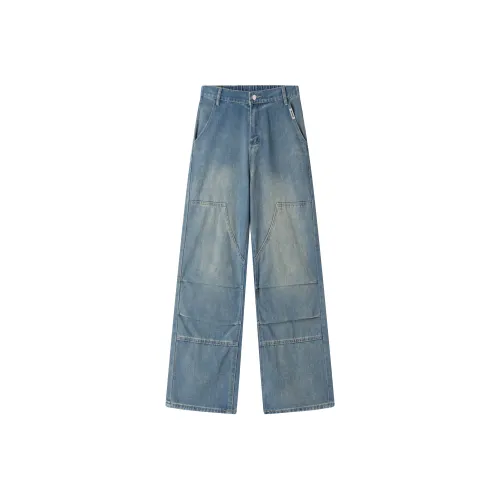 FAKE UINTAGE Унисекс Джинсы