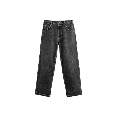ZARA Мужские черные джинсы
