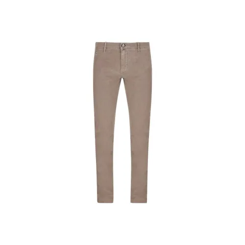 JACOB COHEN Brown Men's Casual Pants JACOB COHEN Коричневые Мужские Повседневные Брюки