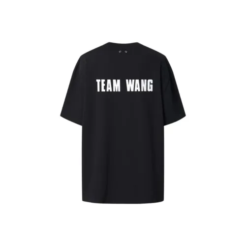 TEAM WANG Черная унисекс футболка