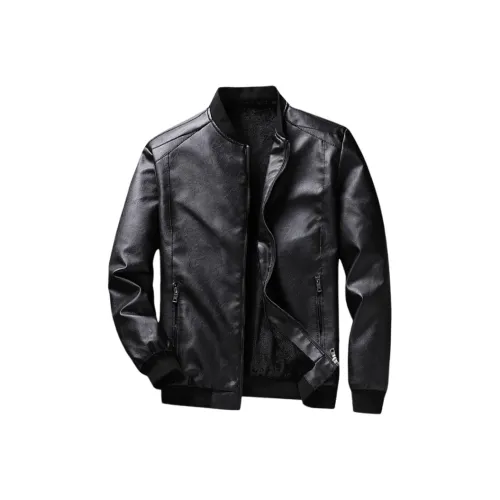 KONZEN· Унисекс Кожаные Куртки