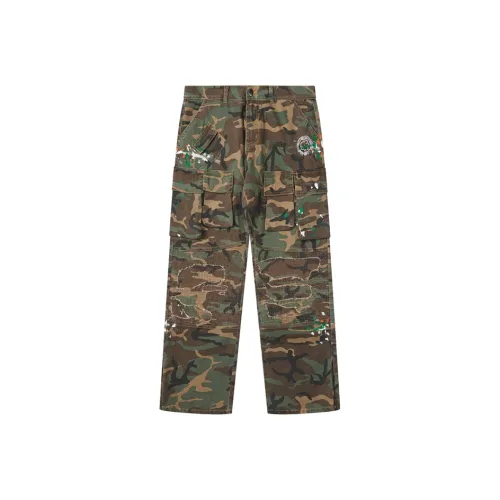 PRO Городские Карго Брюки Унисекс Зеленые