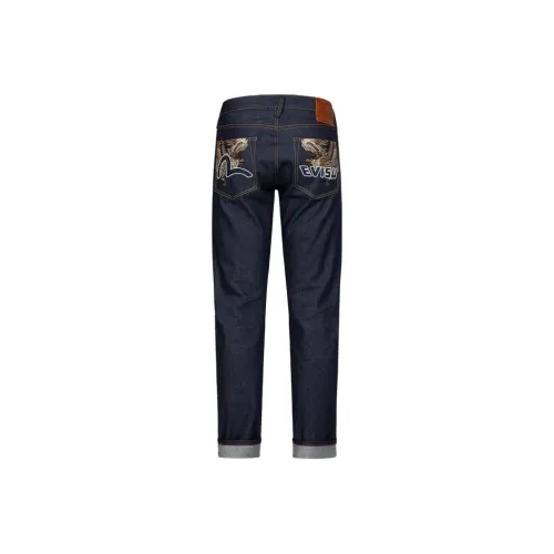 EVISU Джинсовый Синий Мужские Джинсы