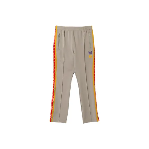 Needles Вязаные Спортивные Штаны Унисекс Бежевые