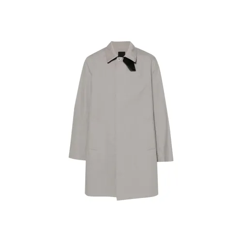 GIVENCHY SS24 Тренчкот Мужской Светло-Серый