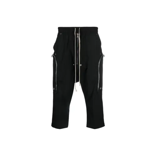 RICK OWENS совместный бренд Черные Мужские Повседневные Штаны
