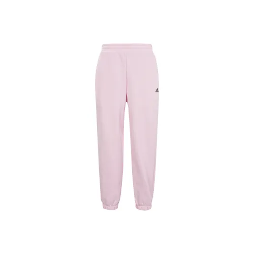 Adidas Вязаные Тренировочные Штаны Унисекс Прозрачный Розовый