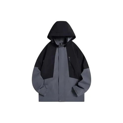 XTEP Ascot GREY/Black Мужской Тренч