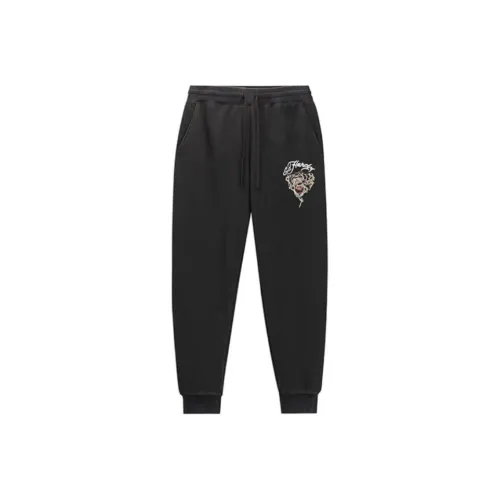 Ed Hardy Черные Мужские Повседневные Штаны