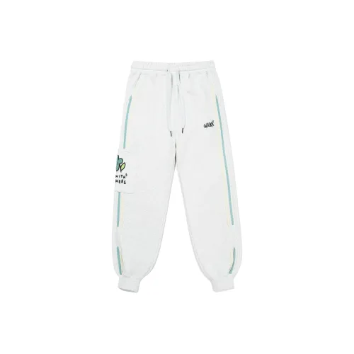 Guuka x AGAHO Повседневные брюки Унисекс Цветочный абрикос