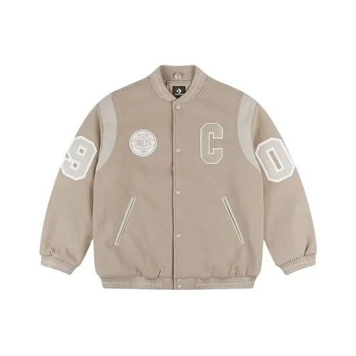 Конверс FW24 Бейсбольная куртка Мужская Винтаж Коричневый