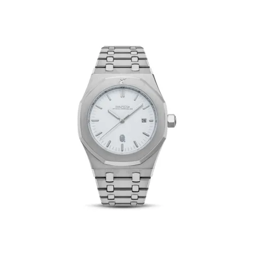 A BATHING APE Механические часы Movement унисекс, 48 мм, белые
