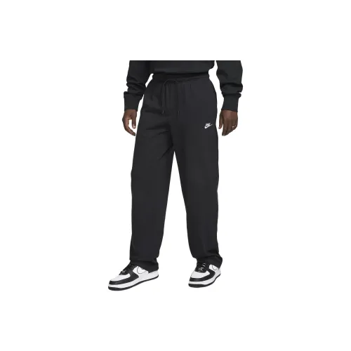 Nike Sportswear Club Вязаные тренировочные штаны мужские черные