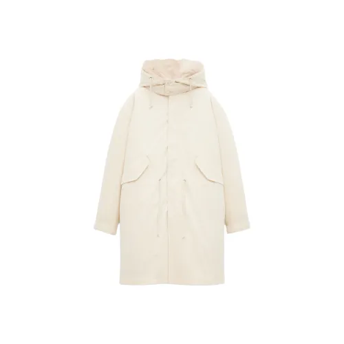 SAINT LAURENT PARKA Пальто Мужское Белое