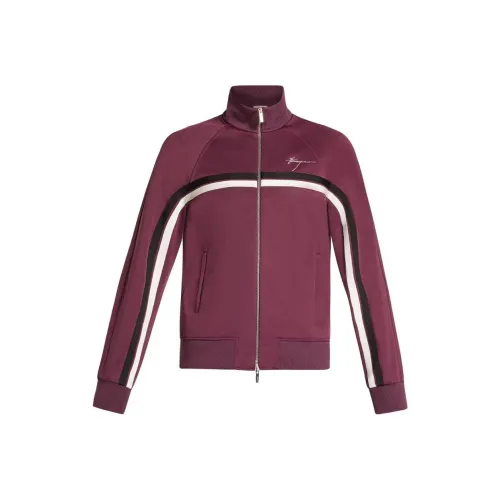 Ferragamo FW24 Свитшот Мужской Темно-Красный