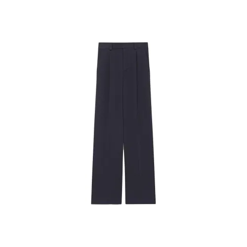 SAINT LAURENT SS23 Повседневные брюки Мужские Темно-синие