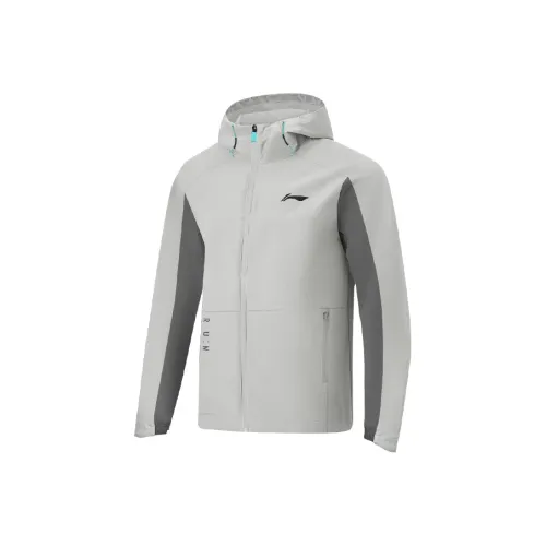LINING RUNNING Collection Куртки Пальто Мужской Droplet Серый Светлый Дымчатый Серый Deep Железный Серый