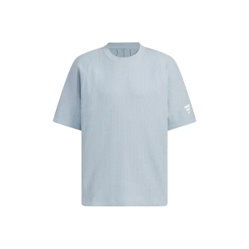 Adidas SHORT SLEEVE TOP T Рубашка Мужская Синяя