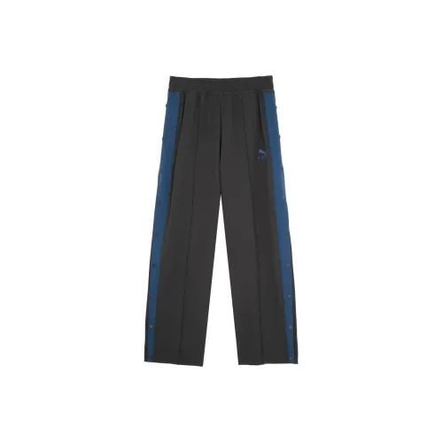 PUMA Вязаные тренировочные штаны унисекс черные