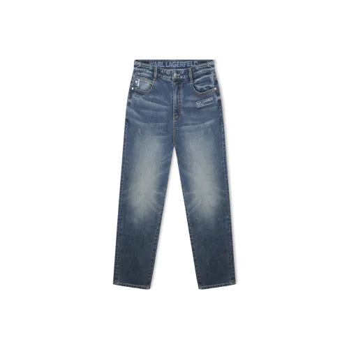 KARL LAGERFELD Джинсы Мужские Синие