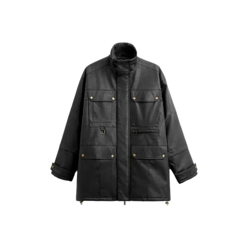 ZARA Черный Мужской Парки