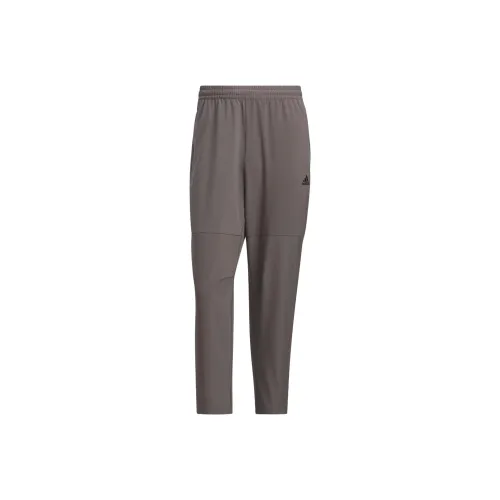 Adidas AEROREADY MUST HAVE Брюки Ткани вязаные Тренировочные брюки Мужской Угольно-серый