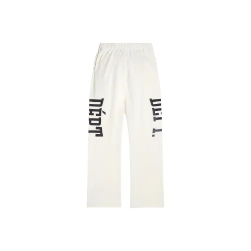 Gallery Dept. FW24 Вязаные тренировочные штаны унисекс кремовый