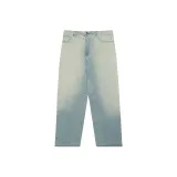 Washed Blue Reverse Jeans  
Вымытые синие джинсы с обратной стороной
