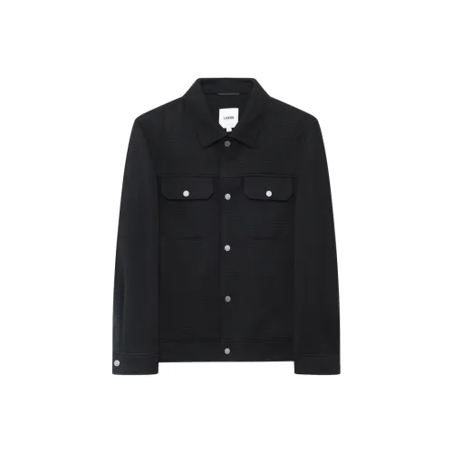 LAXDN Хлопковый пуховик Мужской Темно-черный