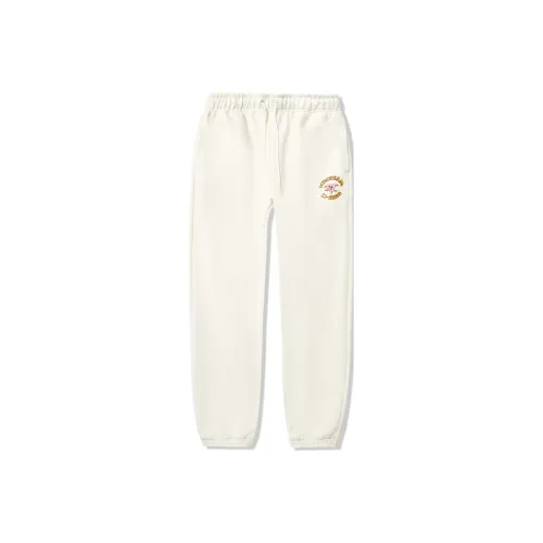 LINING x ICECREAM Вязаные тренировочные брюки мужские цвет экрю