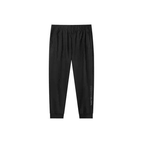 361° Вязаные тренировочные брюки мужские супер-черный