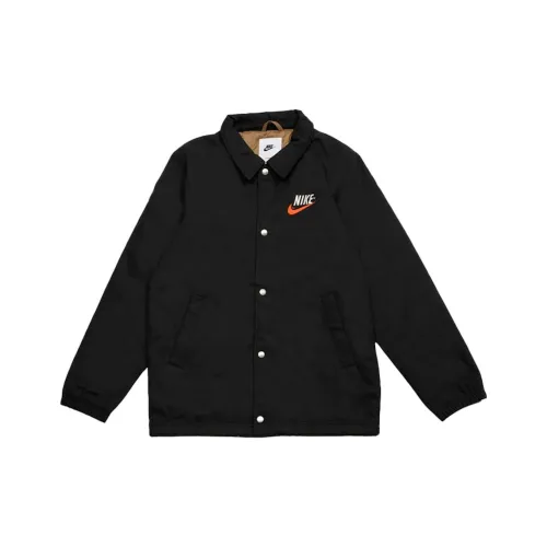 nike Куртки и Пальто Мужской Черный