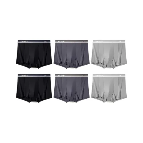 H YXIANG Мужское нижнее белье 6 штук в упаковке