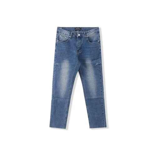 I'm David Синие Унисекс Джинсы