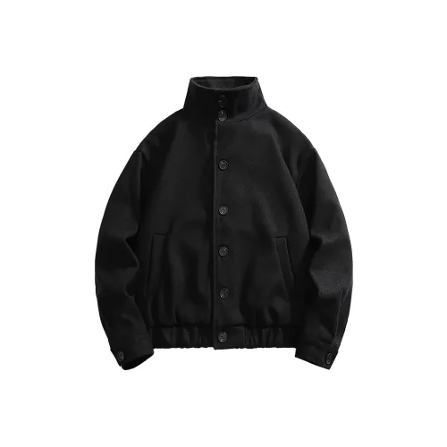 WILD LEADER Куртки Пальто Унисекс Ночной Черный