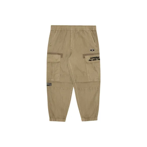 AAPE Мужские Повседневные Брюки