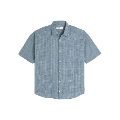 Hollister Мужские Синие Рубашки